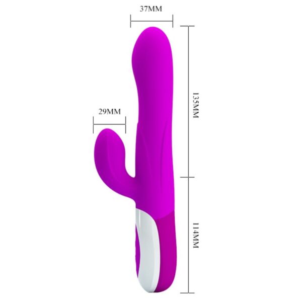 Pretty Love - Dempsey vibrador hinchable recargable - Imagen 3