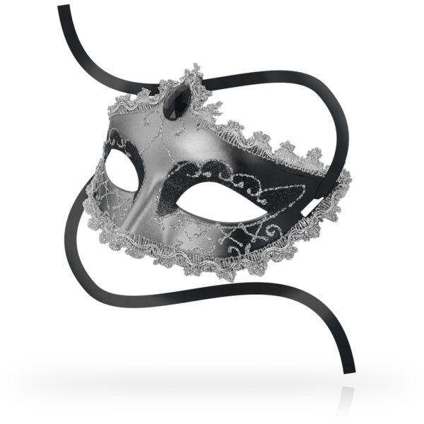 OHMAMÁ - Masks antifaz black diamond gris - Imagen 2