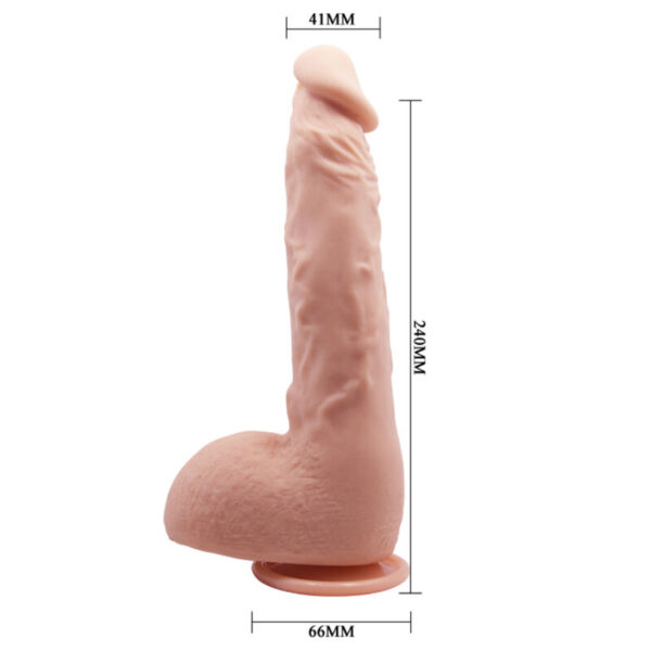 Baile - Dildo realístico Jason natural 24cm - Imagen 2