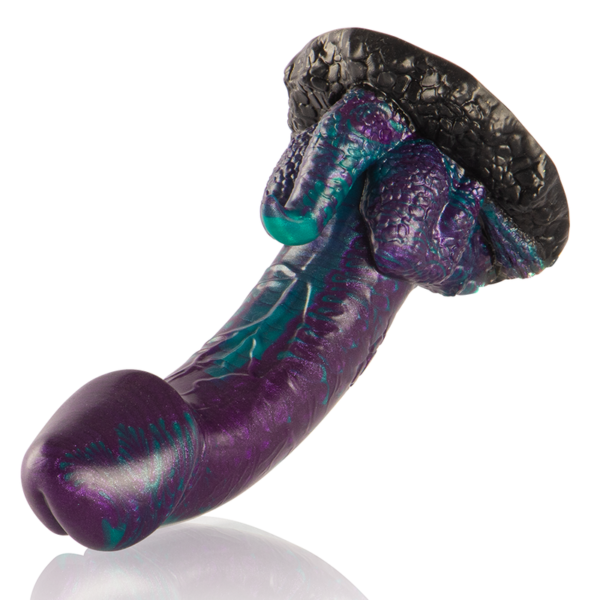 Epic - Basilisk dildo doble placer escamoso tamaño pequeño - Imagen 2