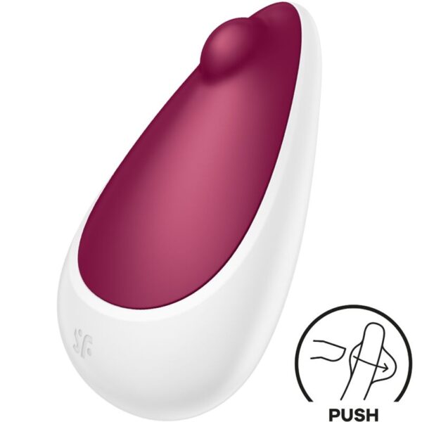 Satisfyer - Spot ON 3 Estimulador de clítoris rojo
