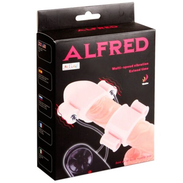Baile - Alfred fundas vibradoras pene con mando - Imagen 6