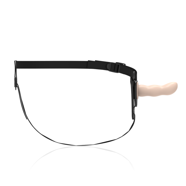 Fetish Submissive Harness - Silicona Flesh  G-SPOT 12.5cm - Imagen 3