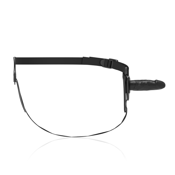 Fetish Submissive Harness - Silicona negro realistic 15cm - Imagen 2