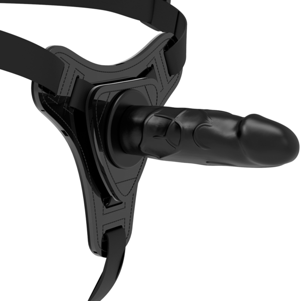 Fetish Submissive Harness - Silicona negro realistic 15cm
