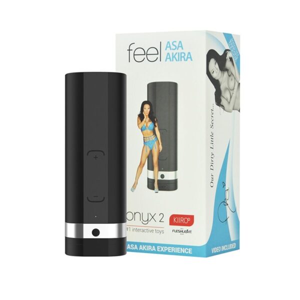 Kiiroo - Onyx + Teledildonic masturbador Asa Akira experience - Imagen 3