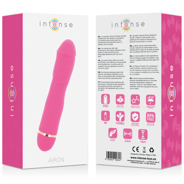 INTENSE - AIRON 20 SPEEDS SILICONE ROSA - Imagen 6