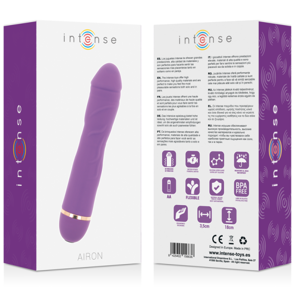 INTENSE - AIRON 20 SPEEDS SILICONE LILA - Imagen 4