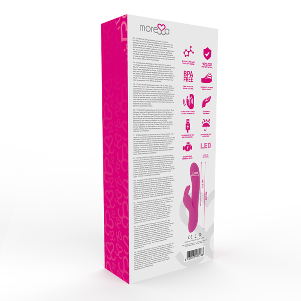 MORESSA - ETHAN EFECTO WAVE MAS POTENTE VIBRACION PREMIUM SILICONE RECARGABLE - Imagen 5