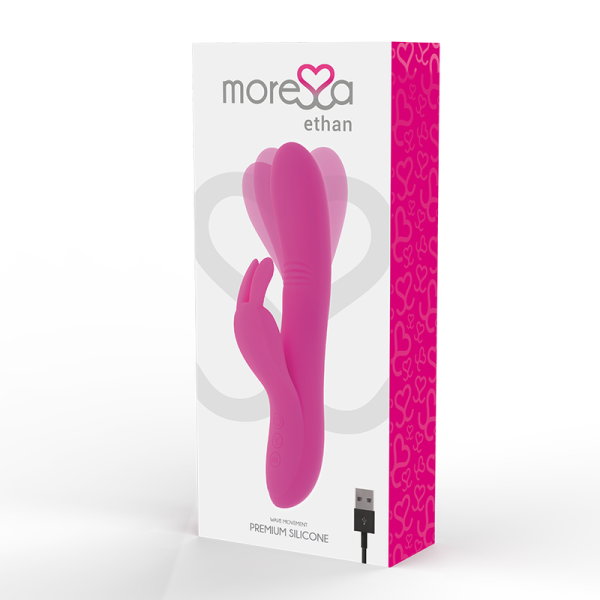 MORESSA - ETHAN EFECTO WAVE MAS POTENTE VIBRACION PREMIUM SILICONE RECARGABLE - Imagen 4
