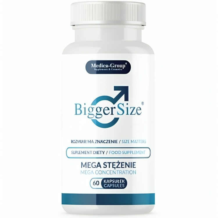 MEDICA GROUP - BIGGER SIZE AUMENTO PENE 60 CÁPSULAS