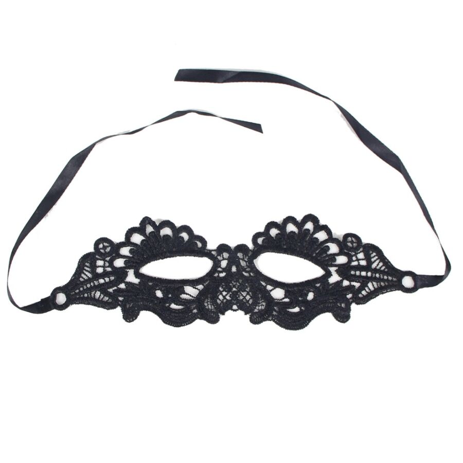 QUEEN LINGERIE - ANTIFAZ NEGRO TALLA ÚNICA